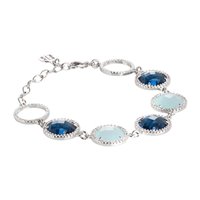 Bracciale Boccadamo Donna Sharada in Bronzo Cristallo XBR399